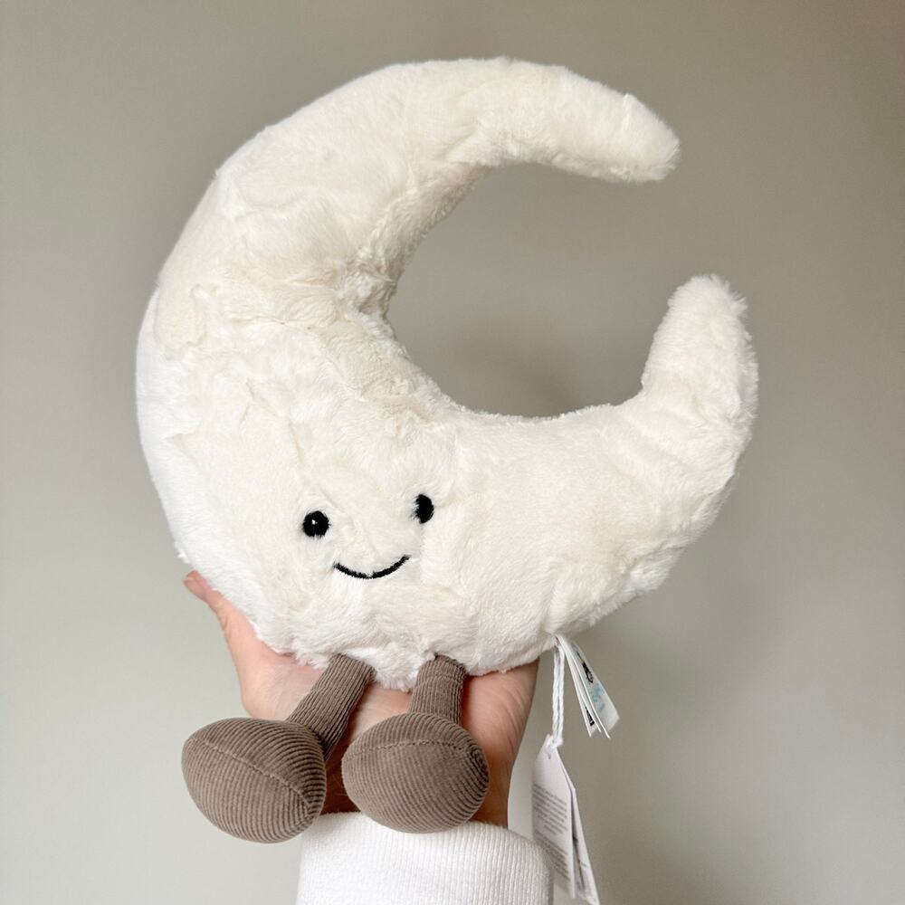 AUTHENTIC Jellycat Amuseables Medium moon - NWT